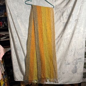 Mucros Weavers scarf alpaca merino wool viscous blend made in Ireland long scarf